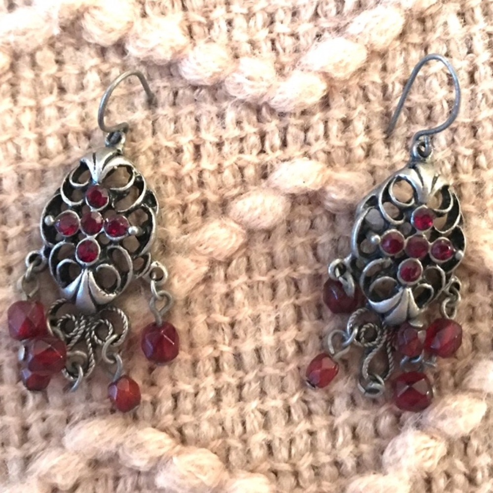 Cute Dangle Bead Earrings